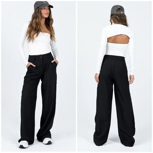 Princess Polly | Archer Pant | Black - Size 6